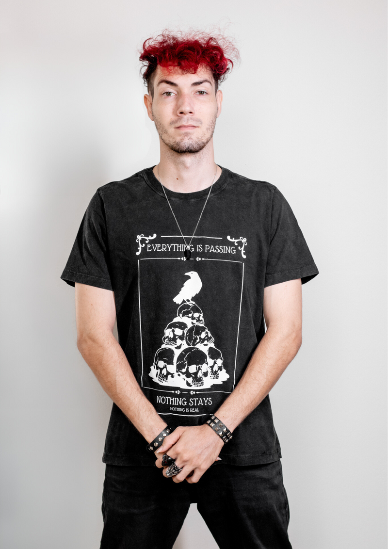 Camiseta manga curta Everything is passing