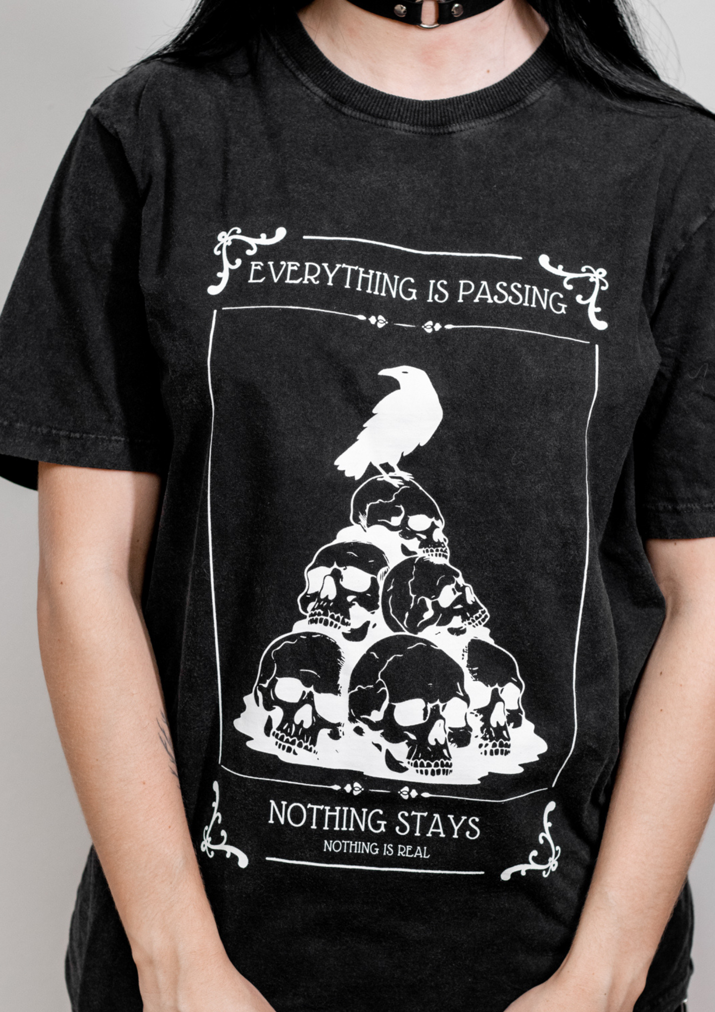 Camiseta manga curta Everything is passing