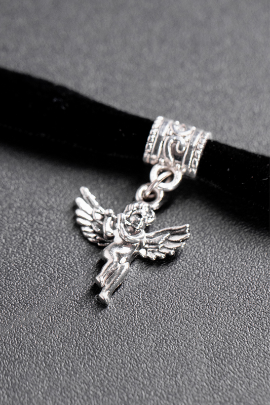 Gargantilha choker anjo