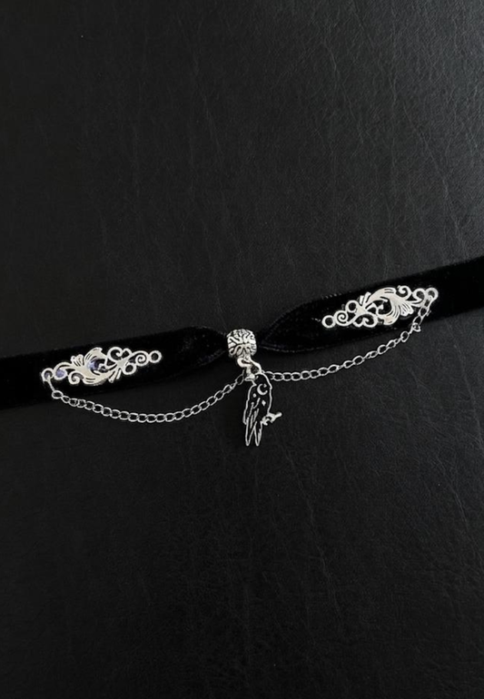 Colar choker Penumbra