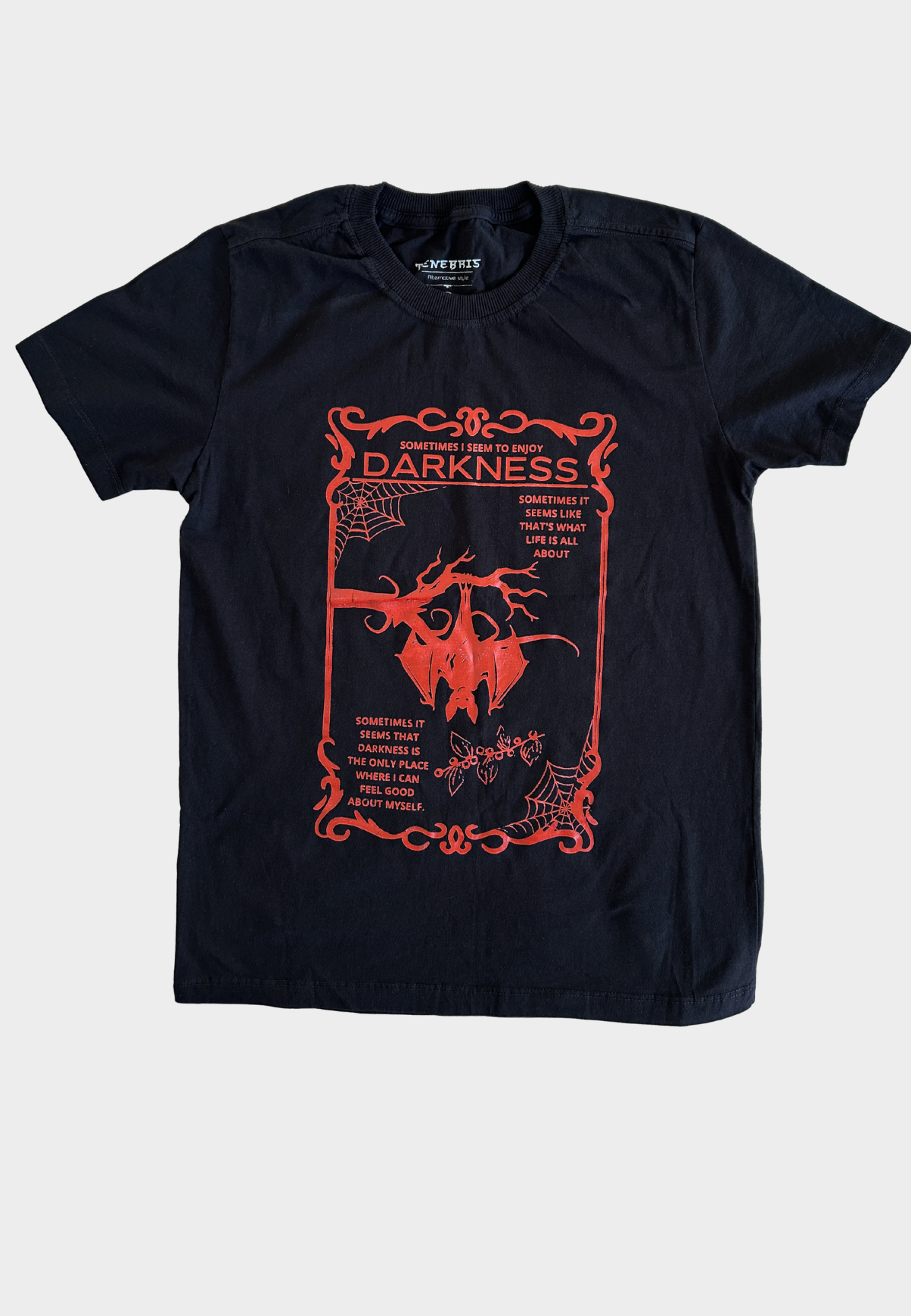 Camiseta manga curta Darkness