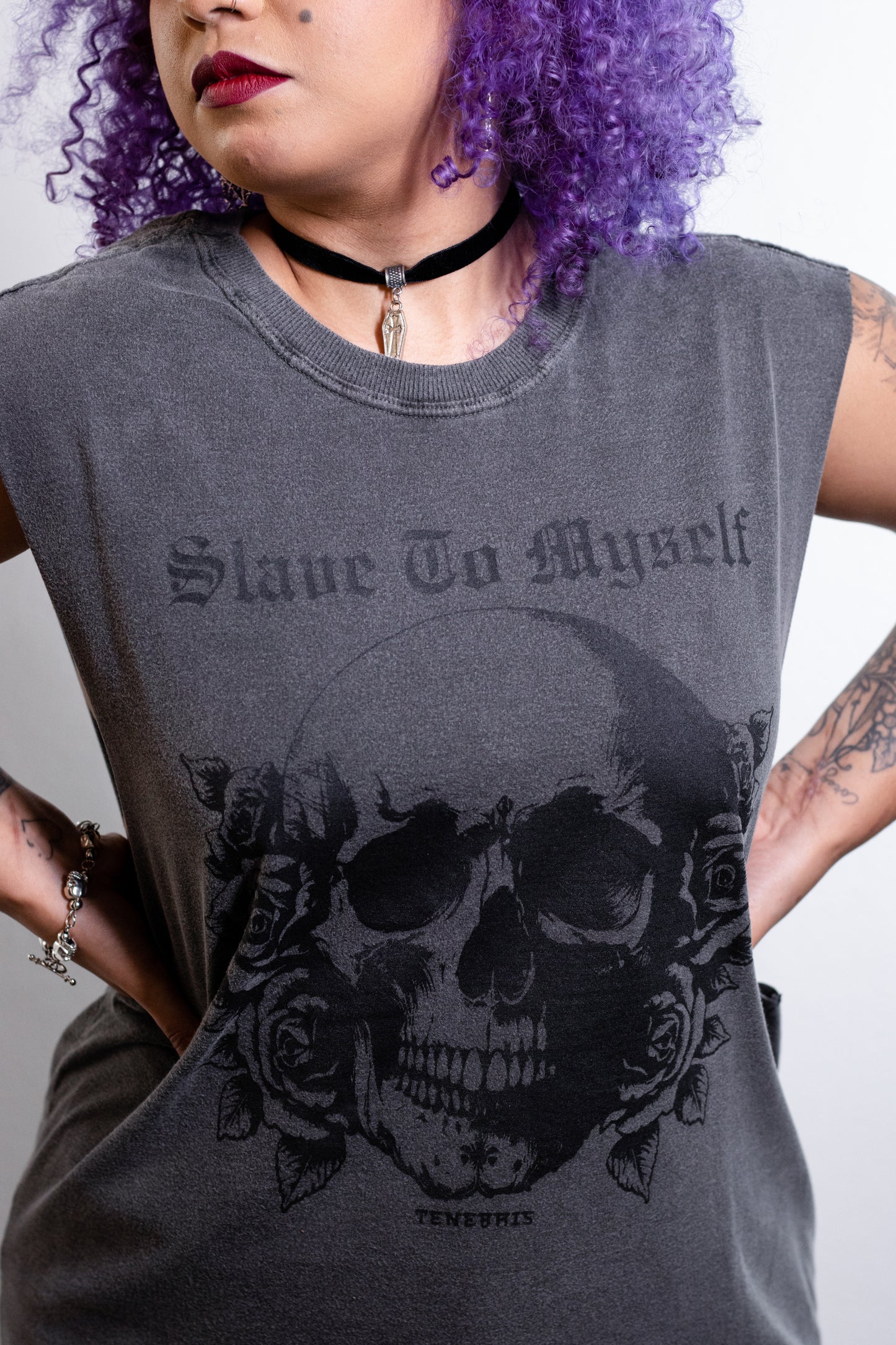 Camiseta regata Slave to myself