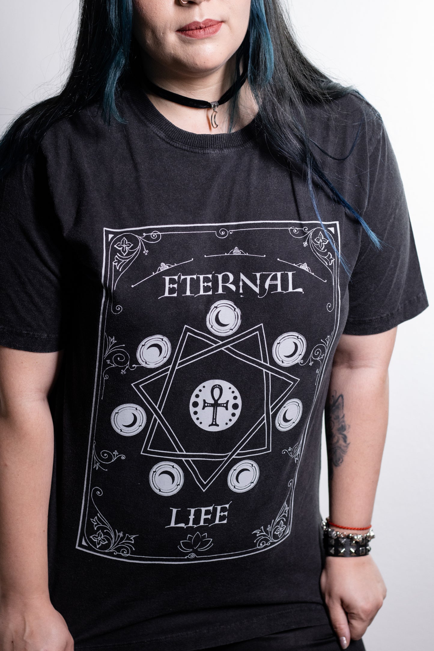 Camiseta manga curta Eternal life