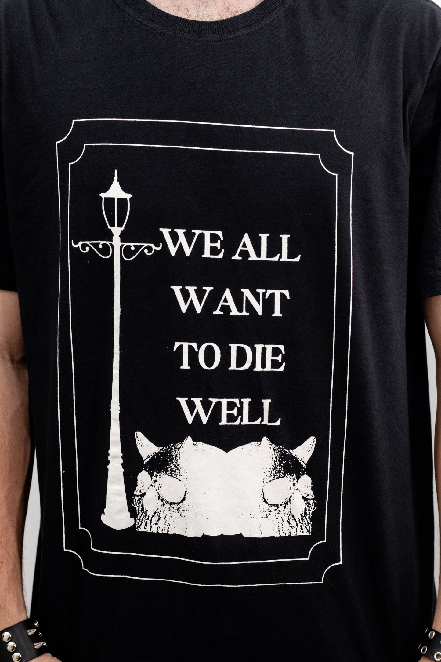 Camiseta manga curta To die well