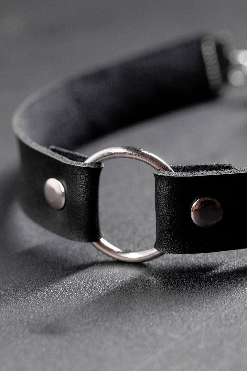Gargantilha choker Argola única