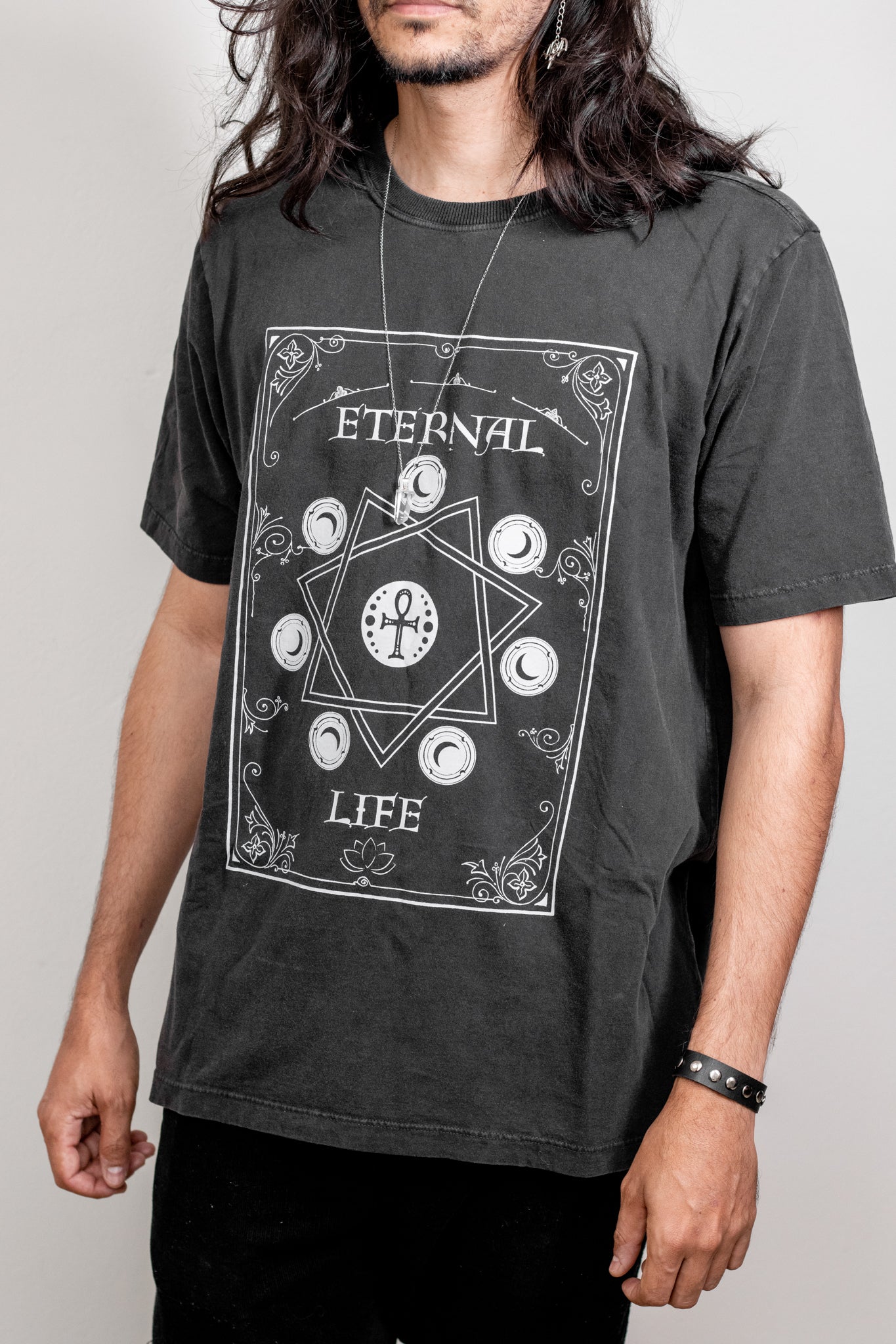 Camiseta manga curta Eternal life